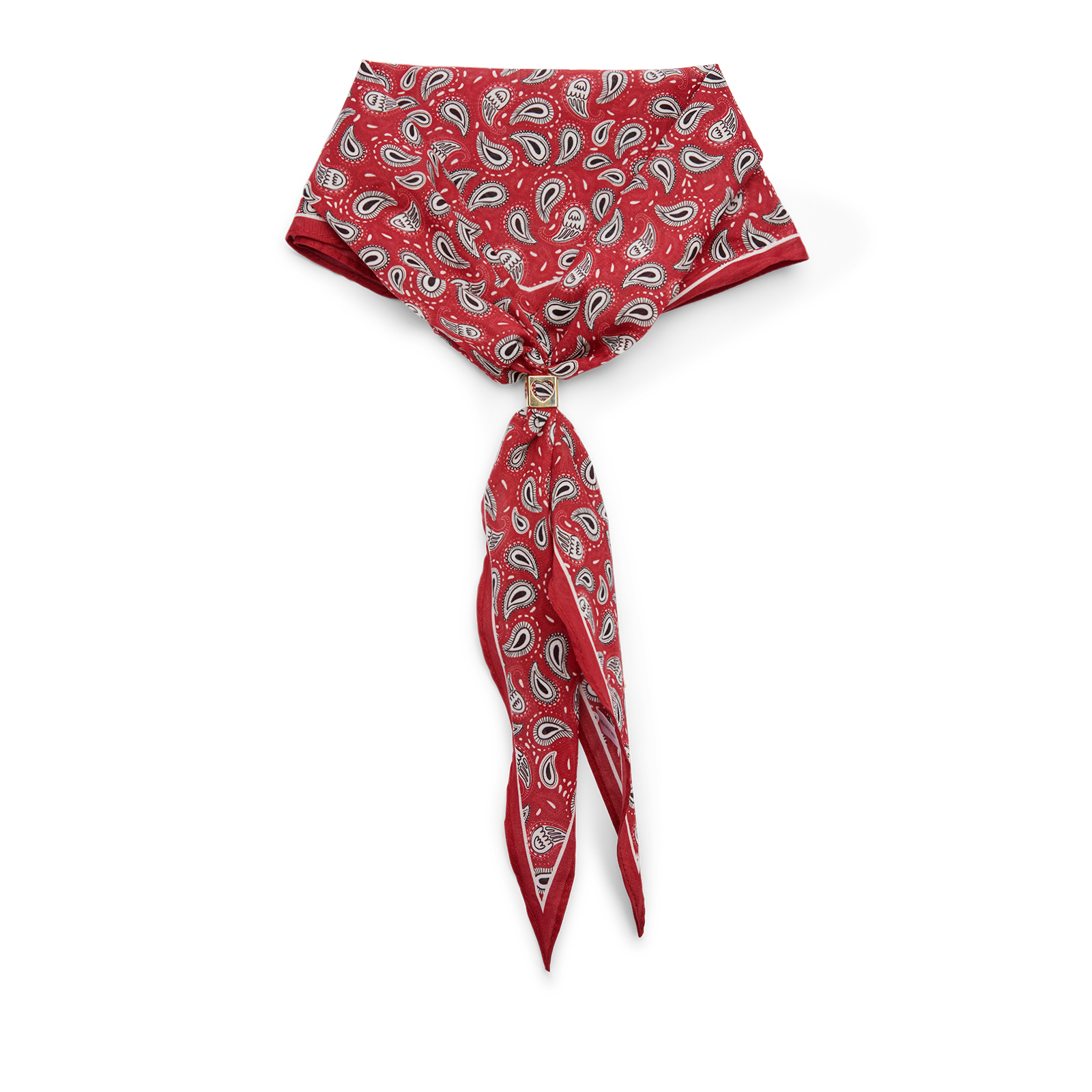 Bordeaux rood sjaaltje