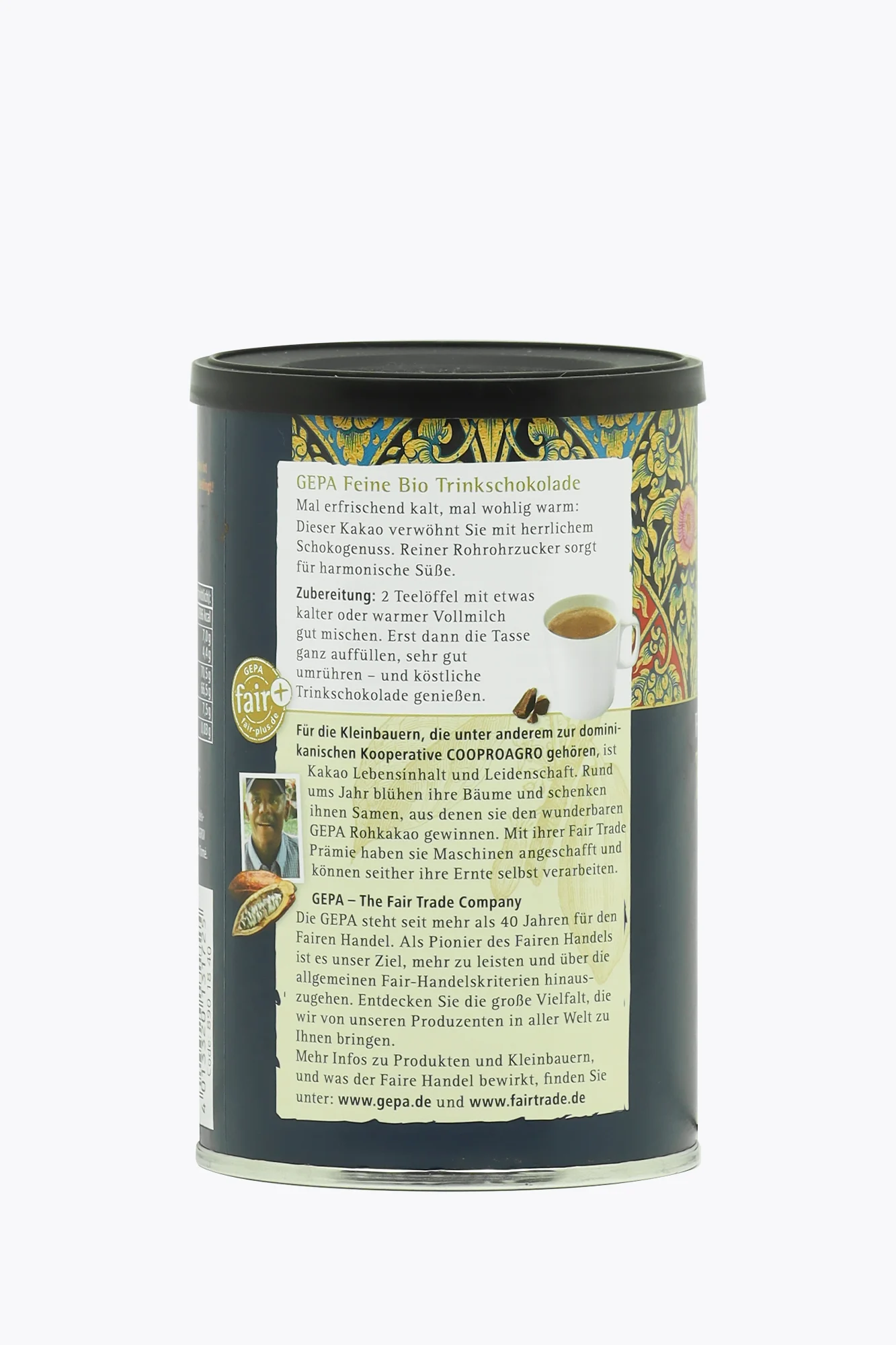 GEPA Premium Bio Trinkschokolade 250g