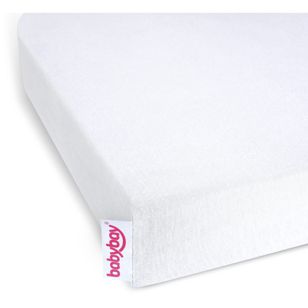 Køb babybay ® White Jersey Cover Deluxe Lagen Original