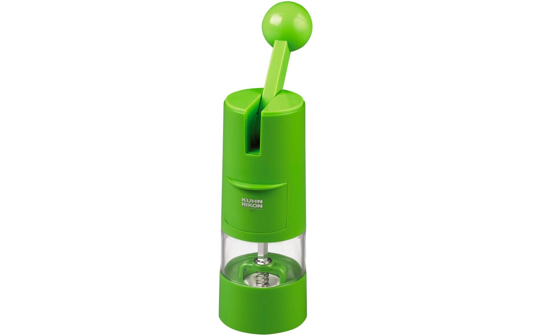 Gewürzmühle Ratchet Grinder 21.5 cm, GrünMühle mit Hochleistungs-Keramikmahlwerk