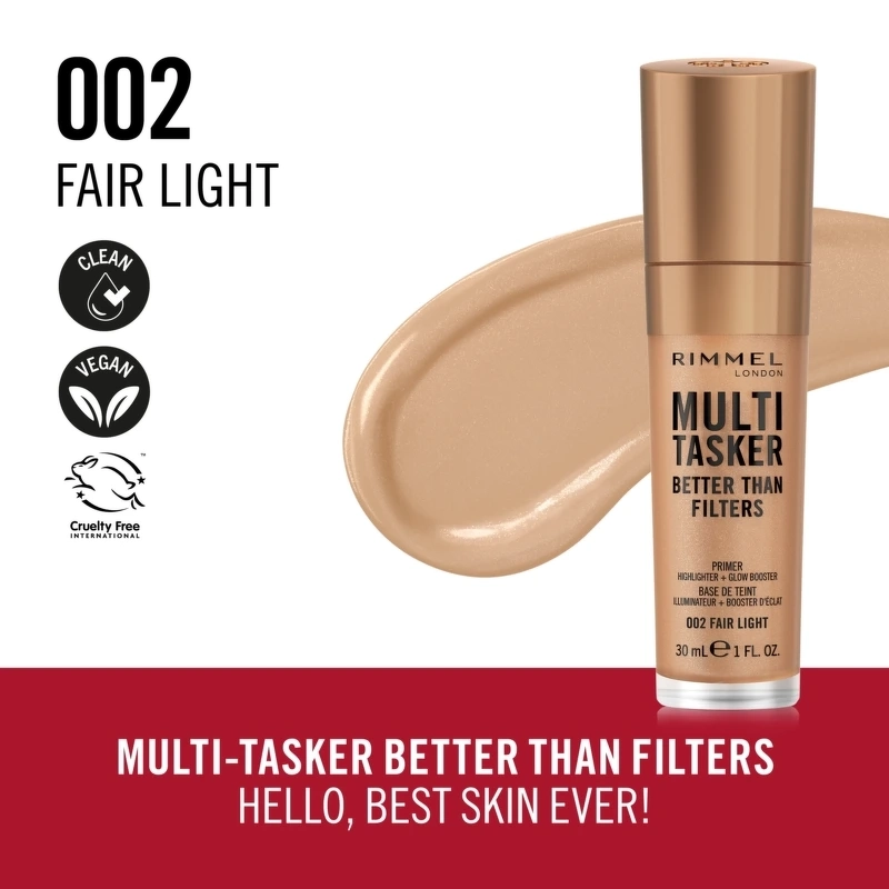 RIMMEL Multi Tasker 3-in-1 30 ml - 002 Fair light