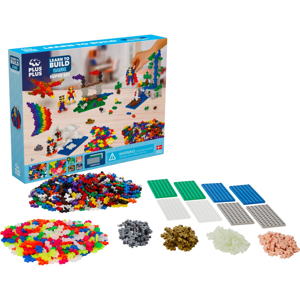 Køb Plus-Plus Basic Learn To Build Super Sæt