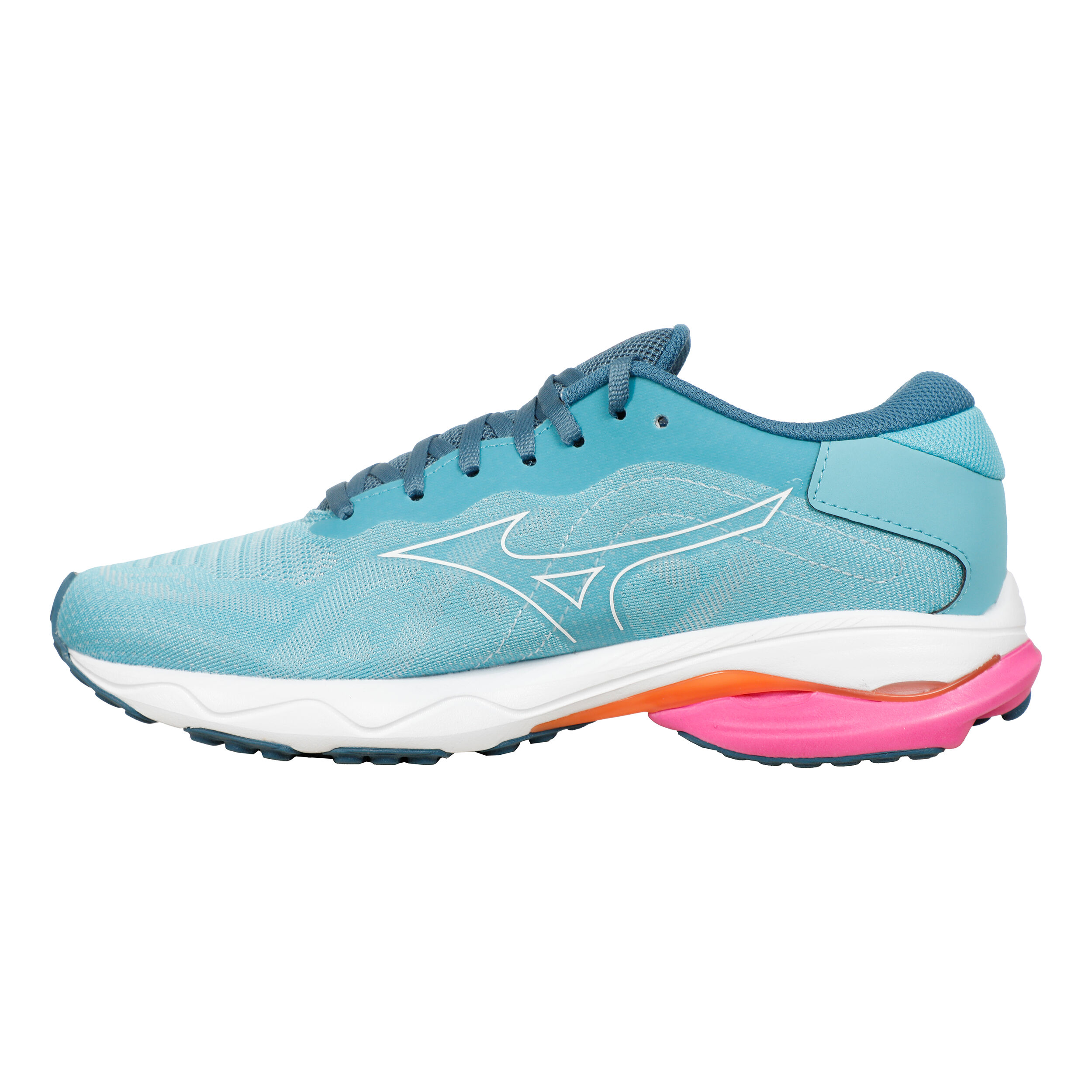 Mizuno Wave Ultima 14 Chaussure De Running Sans Stabilisateurs Femmes - Bleu Clair , Blanc