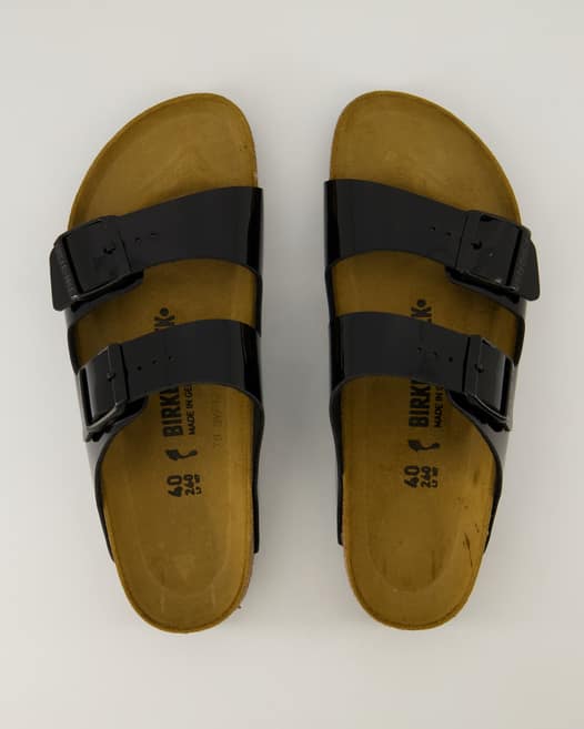 Birkenstock Arizona Pantoletten in Schwarz