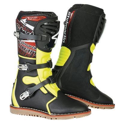 Bottes trial Stylmartin IMPACT PRO NOIR/JAUNE 2020 - Noir / Jaune