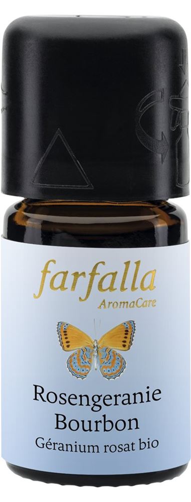 Farfalla Rosengeranie Bourbon<br>5 ml, Ätherisches Öl, Bio Grand Cru