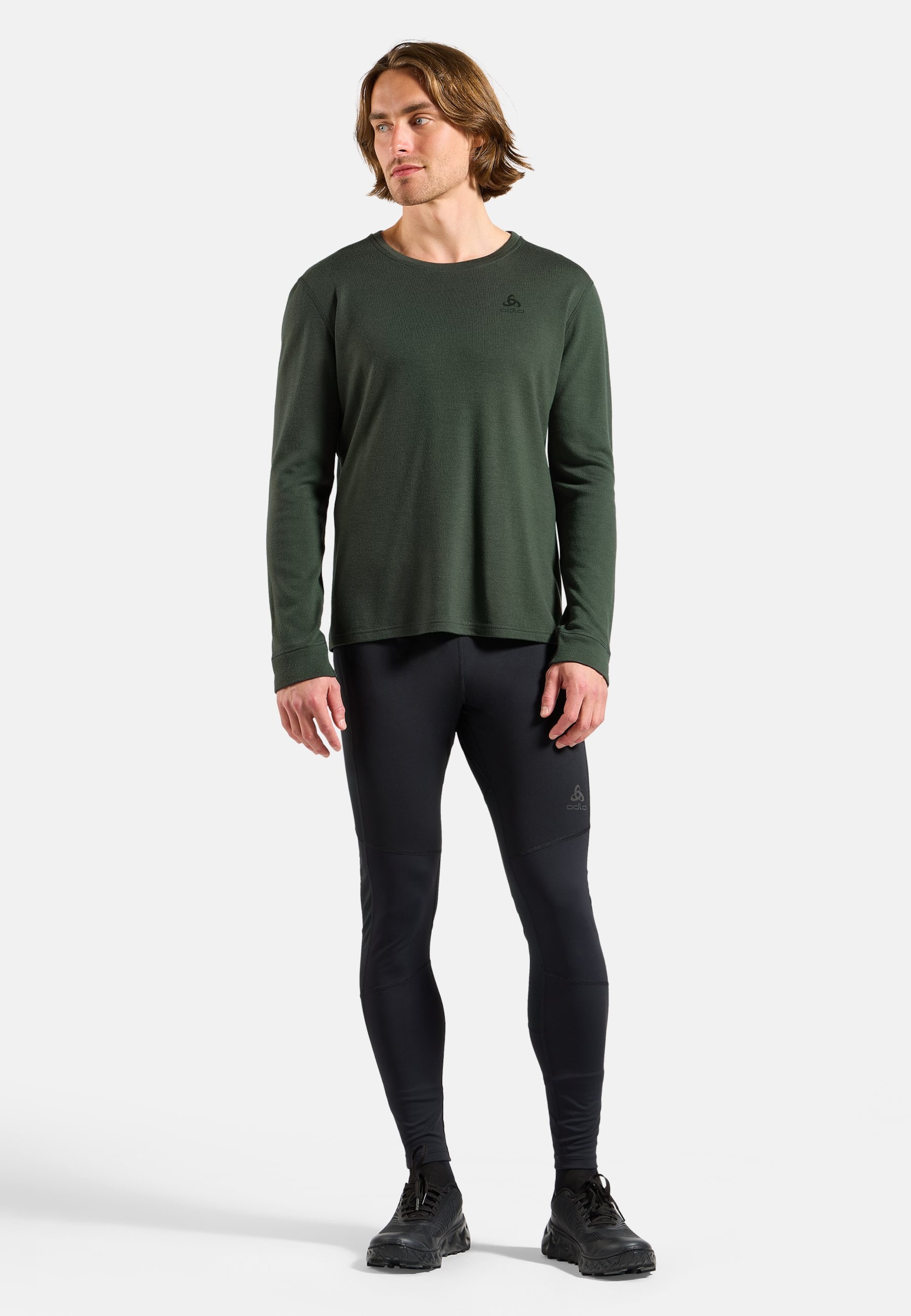 Natural Merino 260 Base Layer Langarmshirt in urban chic