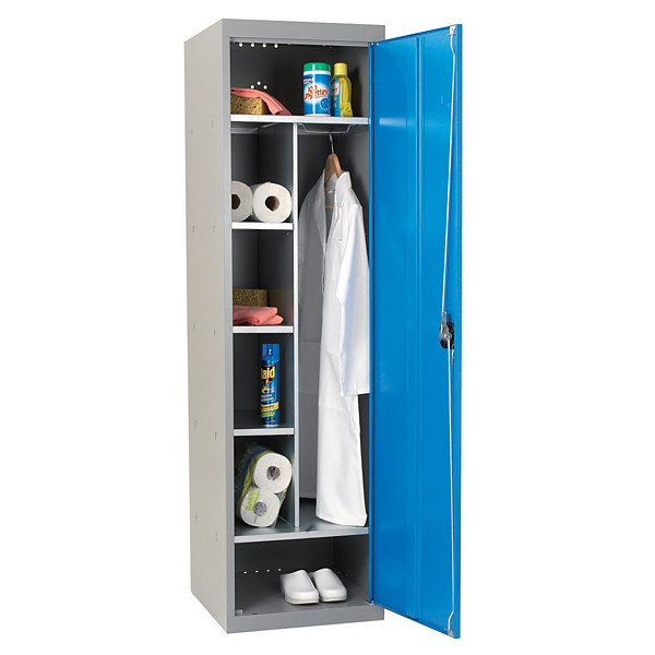 Armoire métal 1 porte  l 50 x P 50 x H 180 cm
