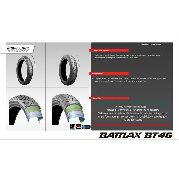 Bridgestone - Pneu Battlax BT-46
