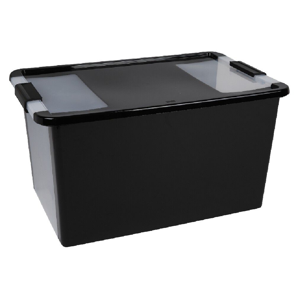 Boîte de rangement 40 L noir