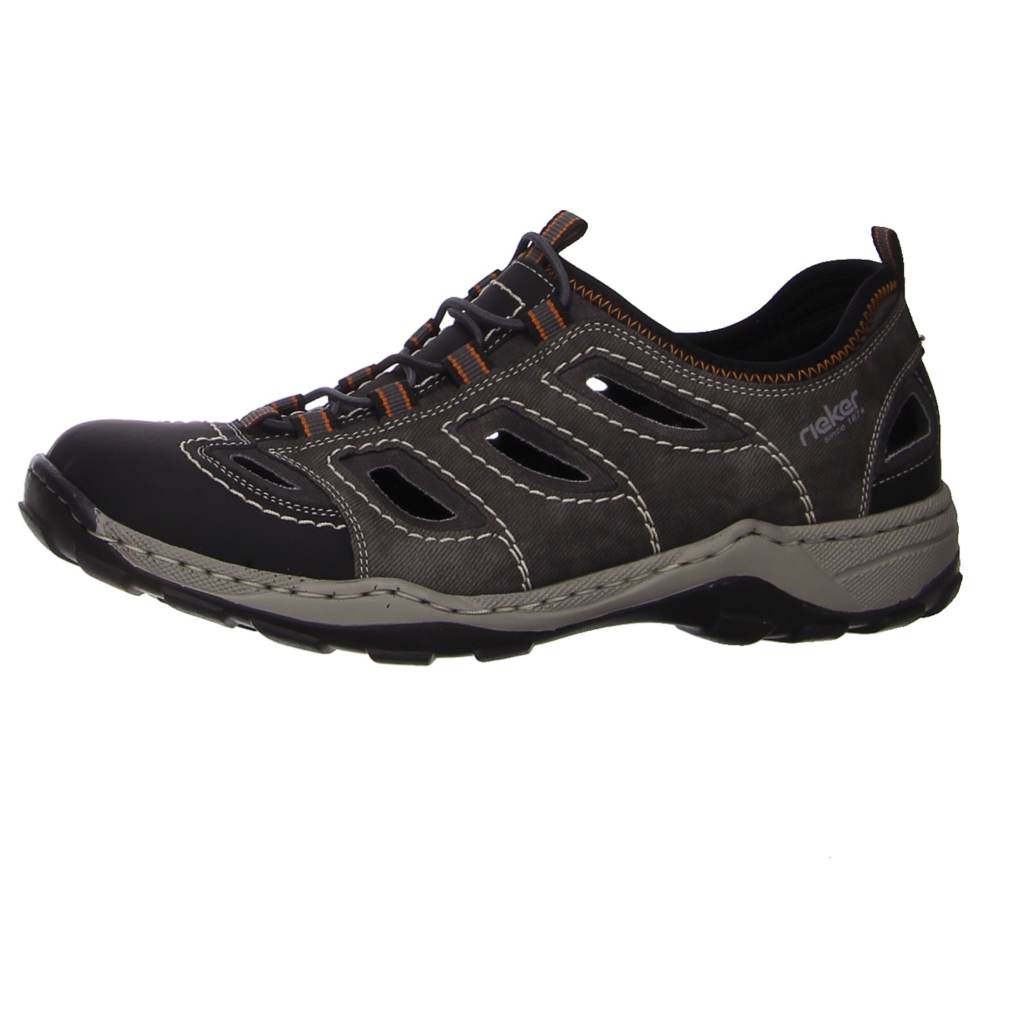 Rieker Slipper grau grau