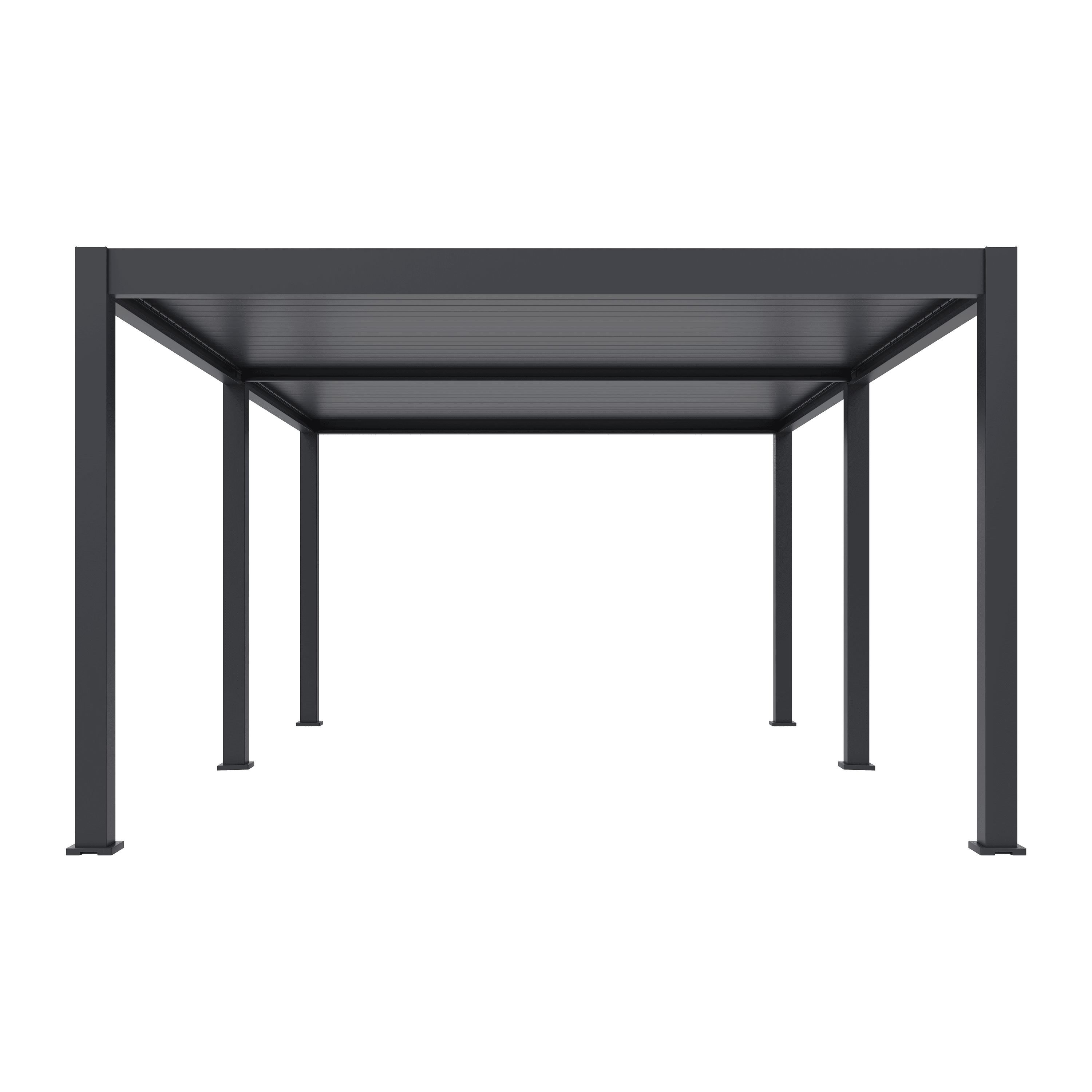 Orion Premium 400x600cm elektrische LED overkapping - antraciet