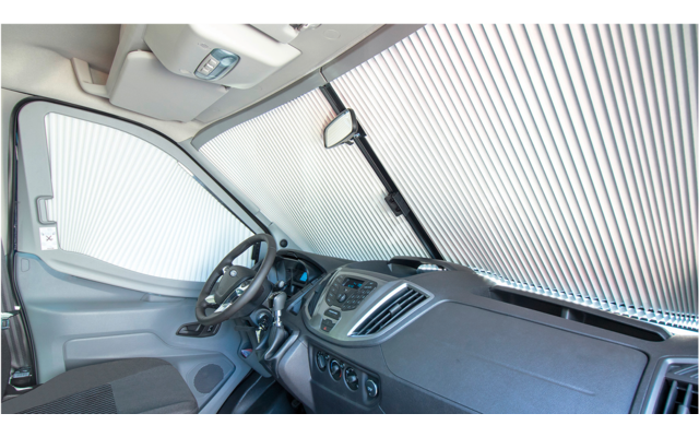 Remis Fahrerhausverdunkelung REMIfront IV für Ford Transit Custom (Modell V362) ab 2018