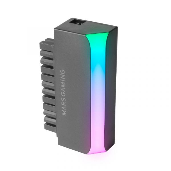 Mars Gaming MCA-L24 Adaptador ATX 24 Pin para 90° ARGB Preto