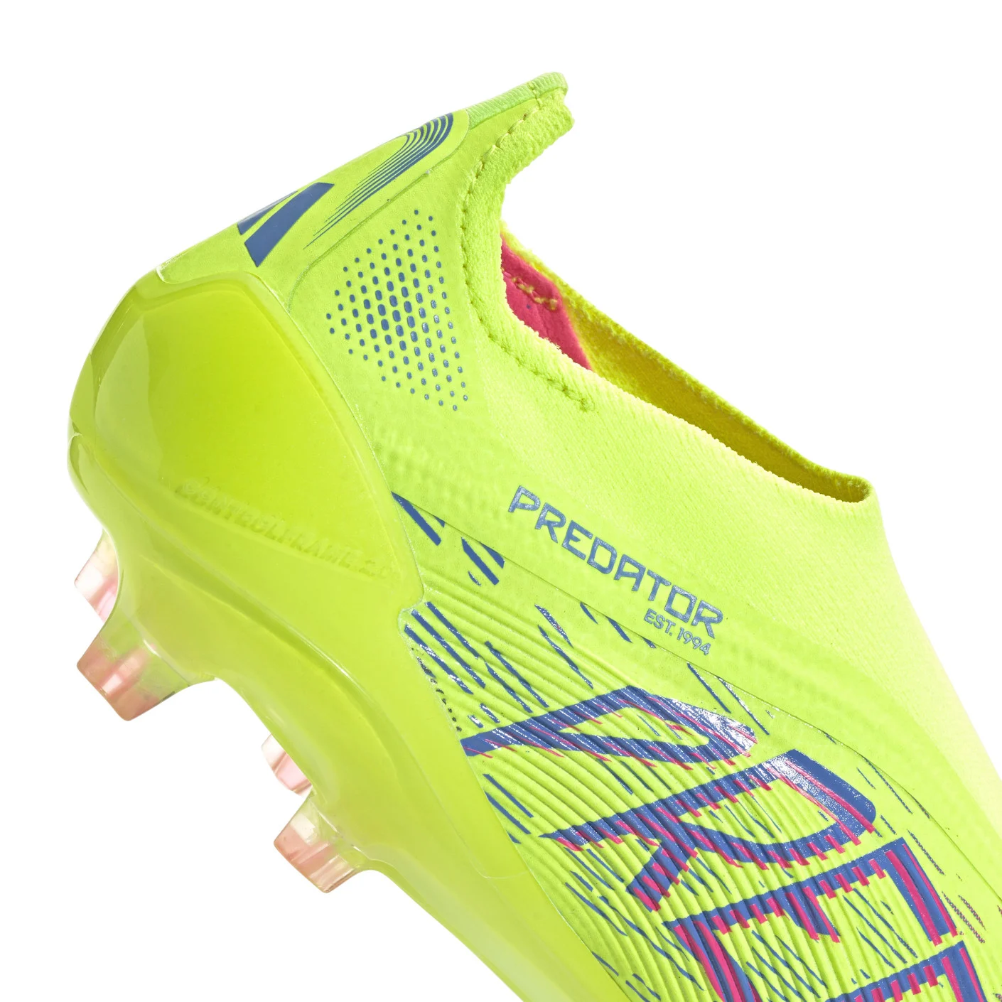 Adidas Predator Elite Veterloze Gras Voetbalschoenen (FG) Neongeel Blauw Roze