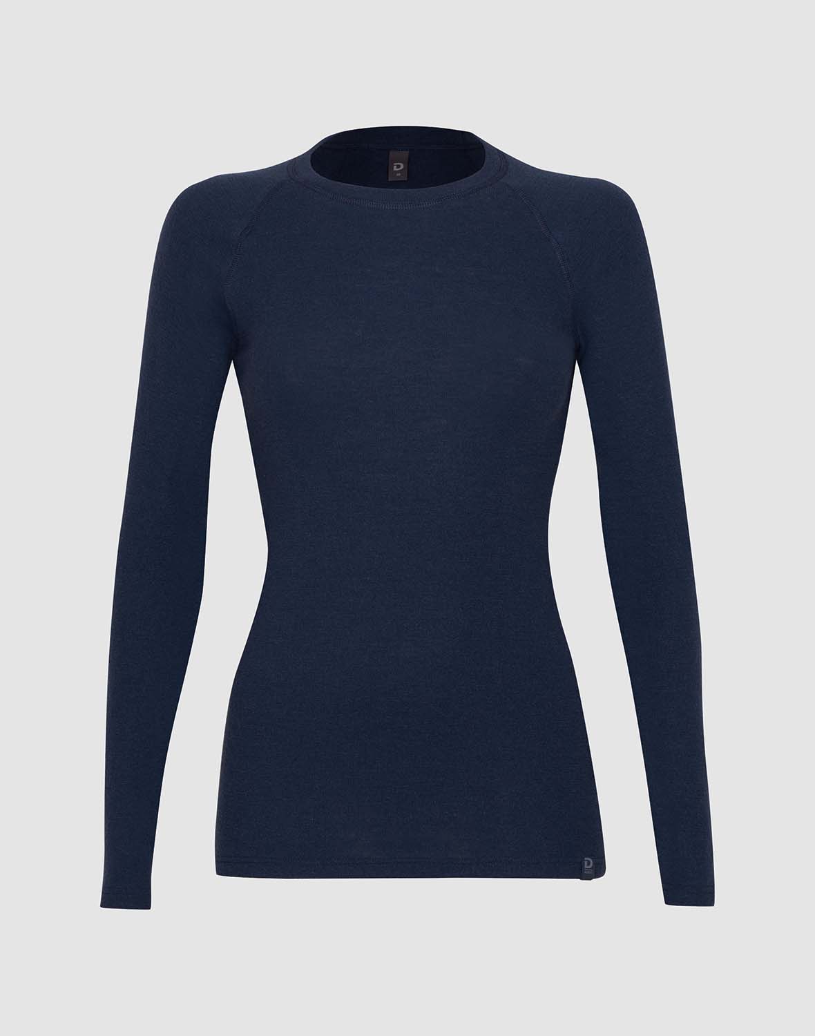 Shirt met raglanmouwen van merinowol voor dames