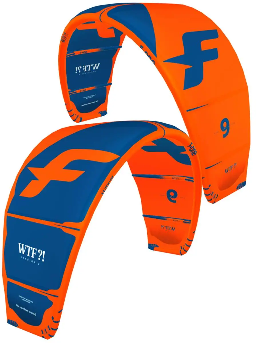 F-One WTF!? V2 Kitesurfing Kite | SkatePro