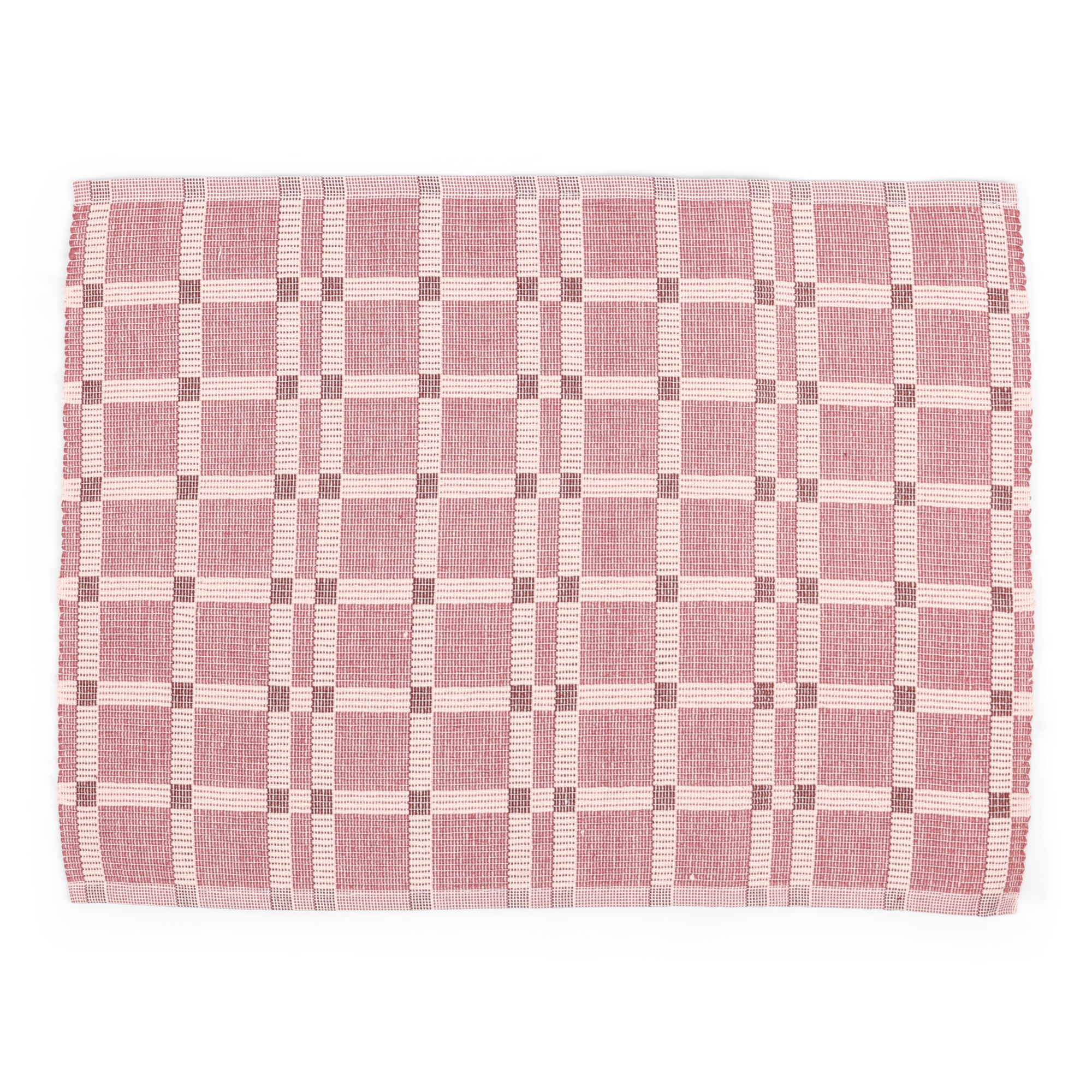 Placemat Fenna block blush - set van 2