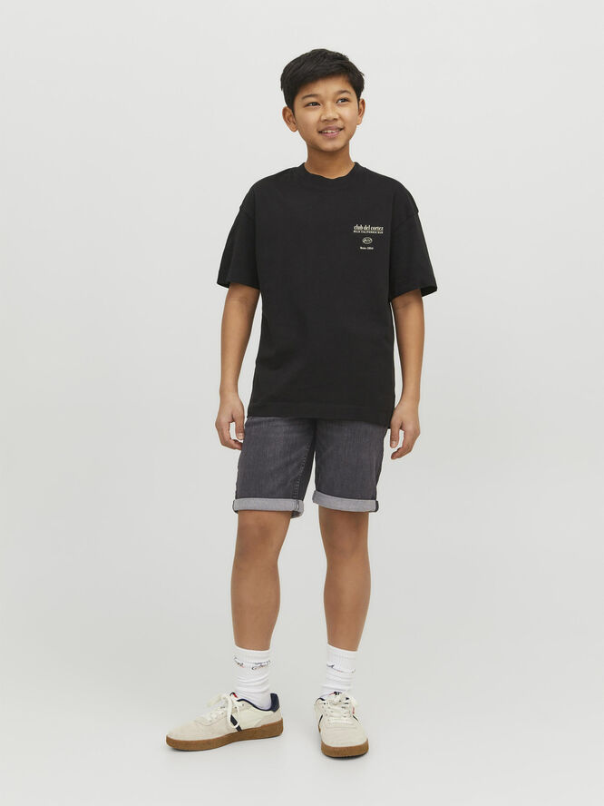 Jack & Jones JJIRICK JJIORG SHORTS GE 612 I. K SN Black denim
