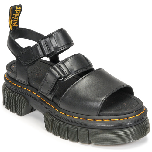 Dr. Martens - RICKI 3-STRAP SANDAL - Noir
