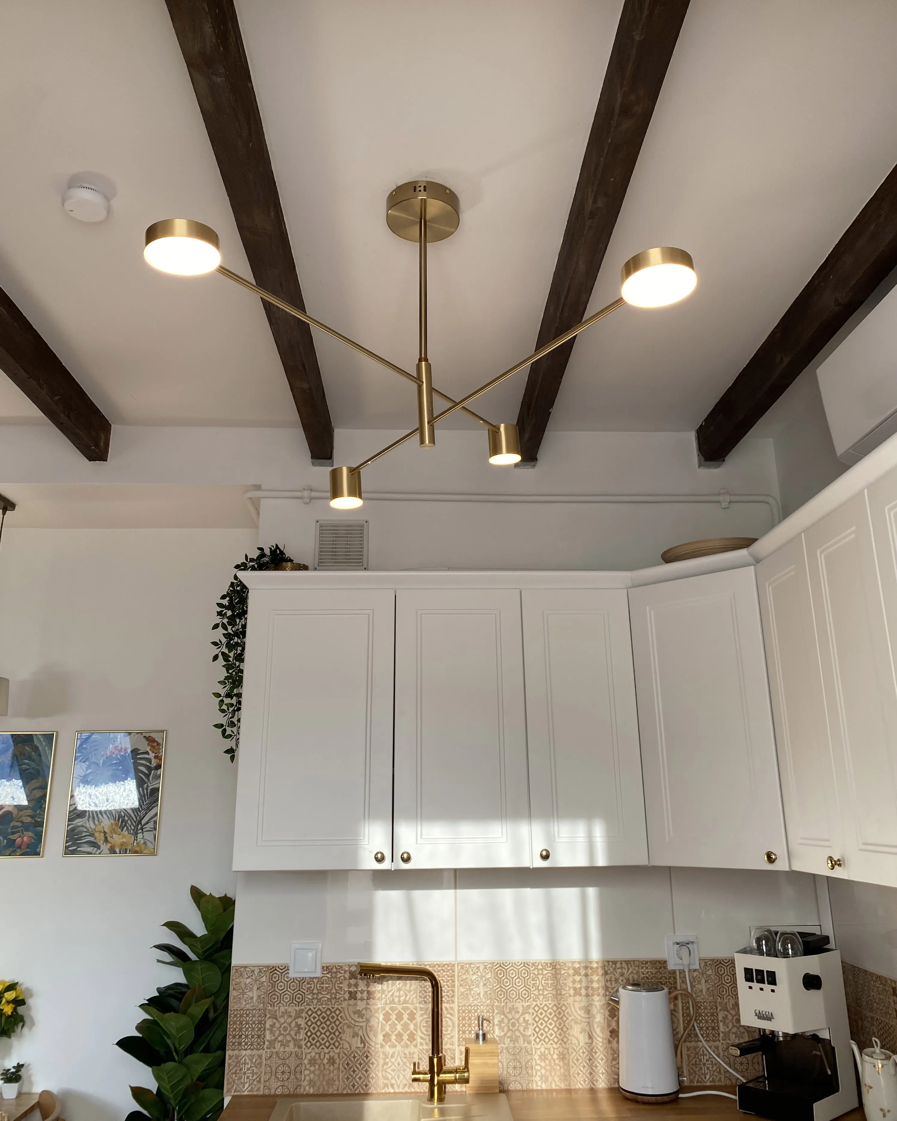 Hanglamp BANDON Metaal Goud