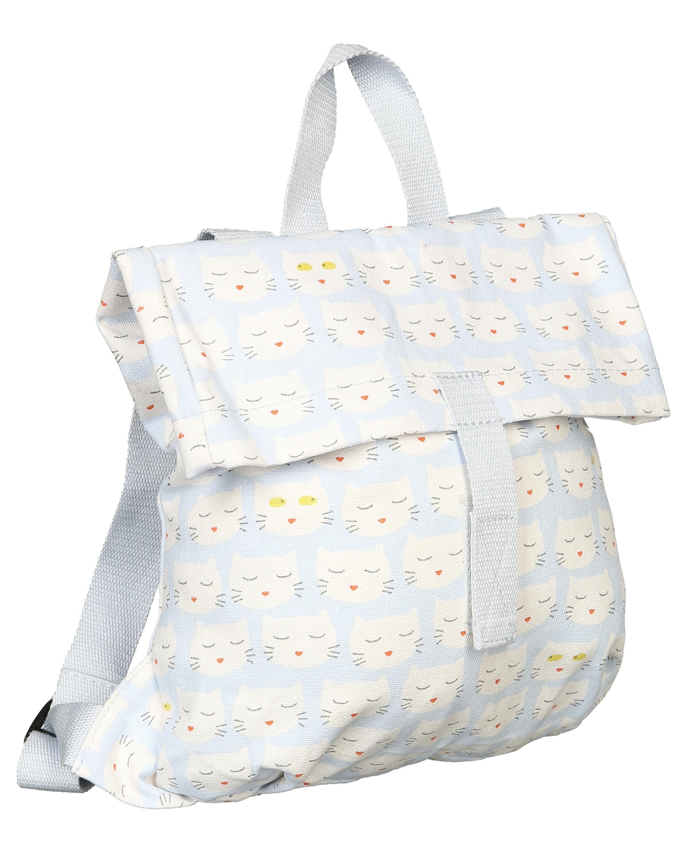 Kinder-Rucksack KATZEN – MINI KURIER (30x28x4) in blau