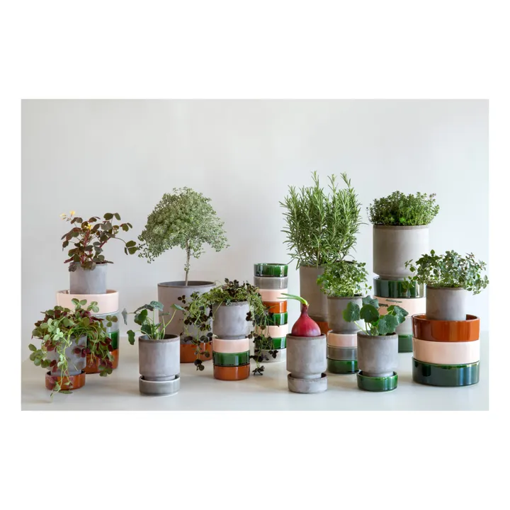 Bergs Potter Soucoupe pour pot Hoff glacée | Rouille