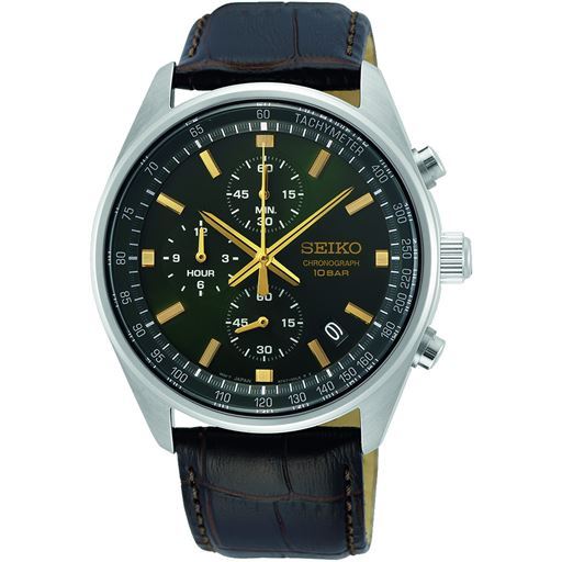 Seiko Conceptual Series Chronograph SSB385P1 Herreur, Stål, 41,5 mm