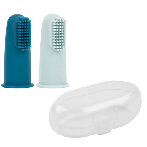 Set de 2 brosses à dents Bleu - NATTOU