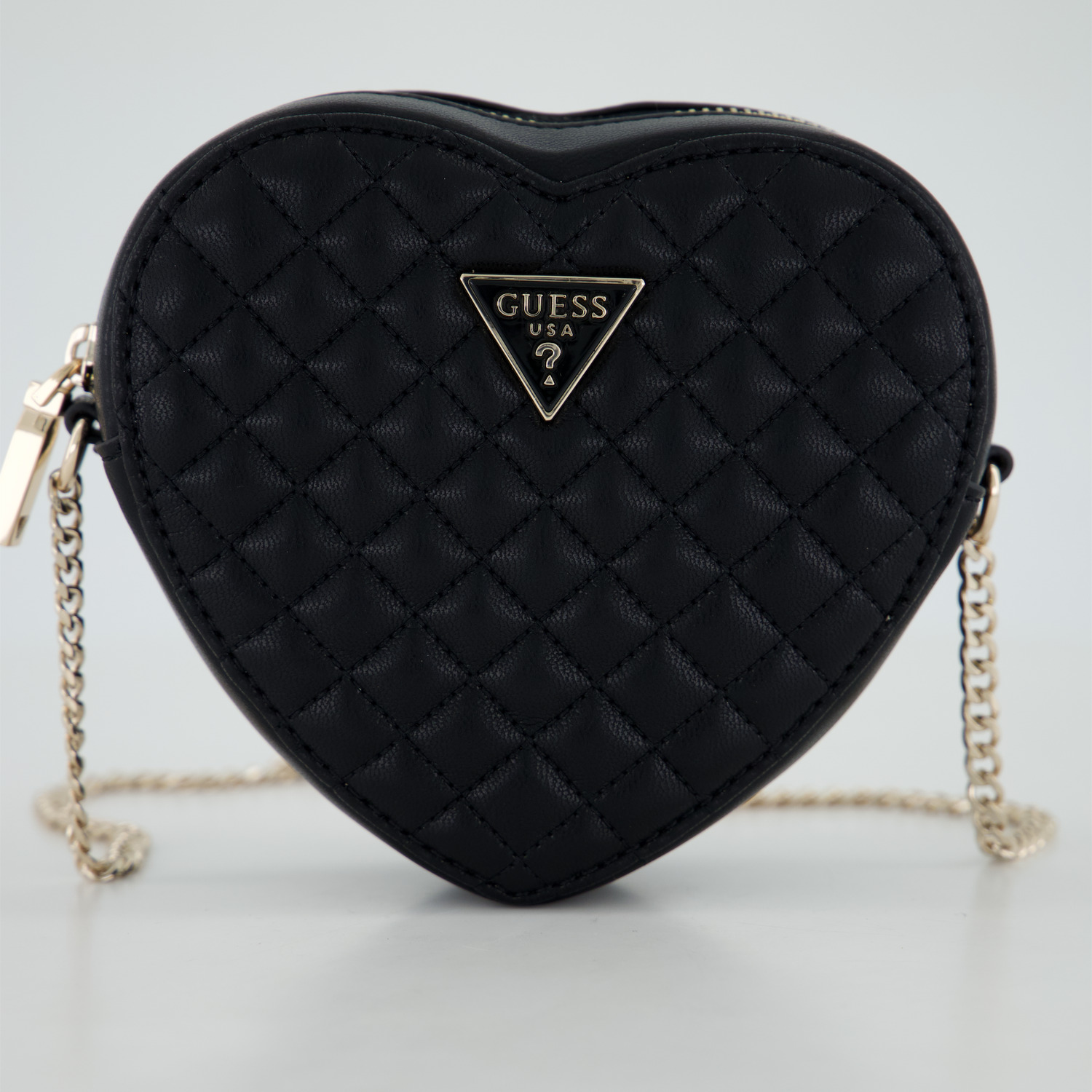 GUESS RIANEE QUILT HEART BAG
