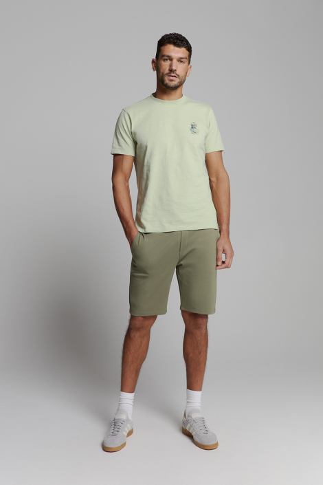 NO-EXCESS groene heren korte broek