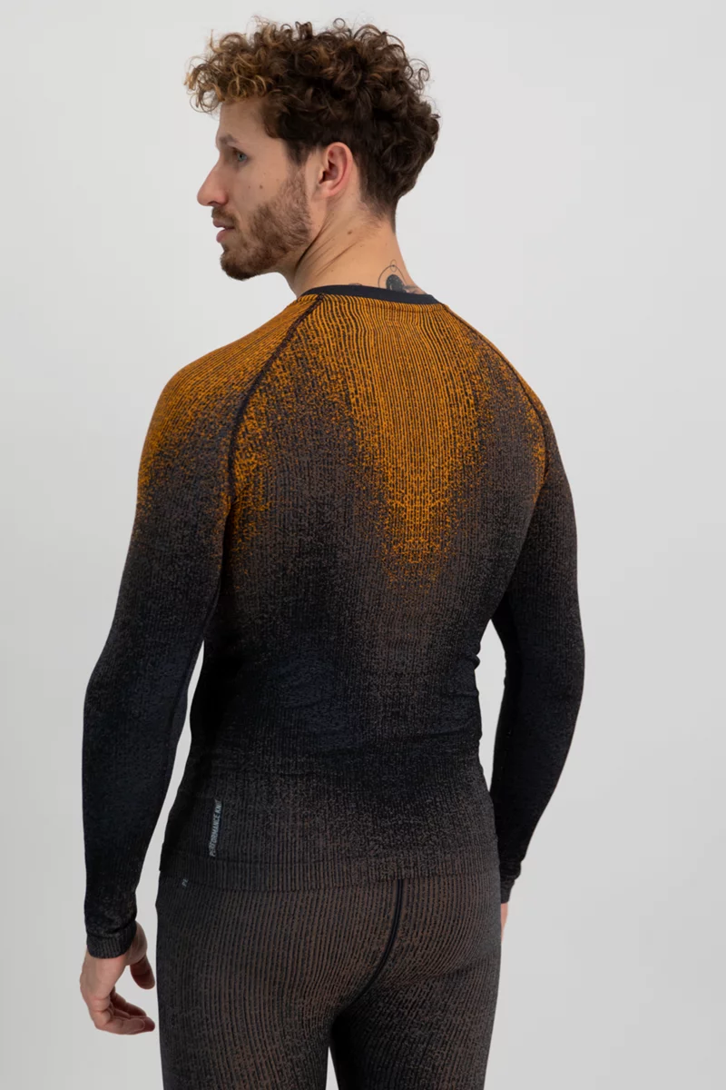 Odlo Performance Blackcomb Warm Herren Thermo Longsleeve