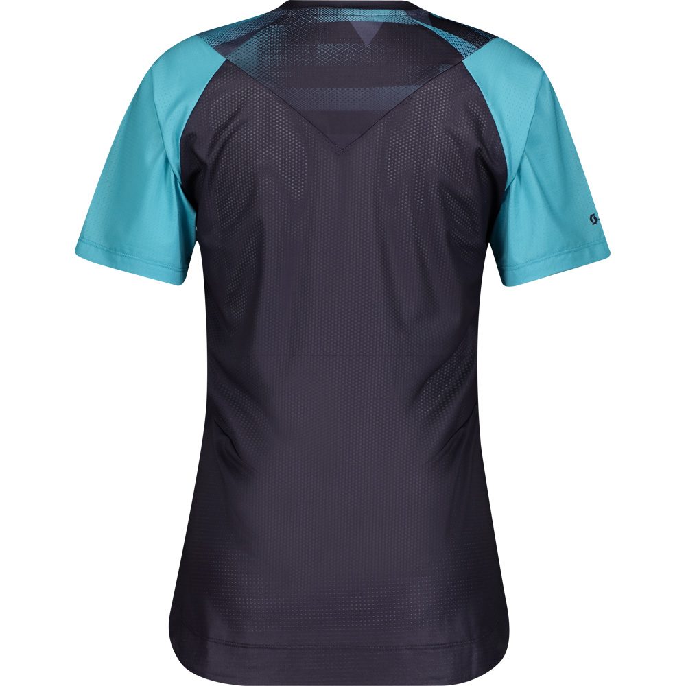 Scott Trail Vertic Pro Biketrikot Damen dark purple breeze blue