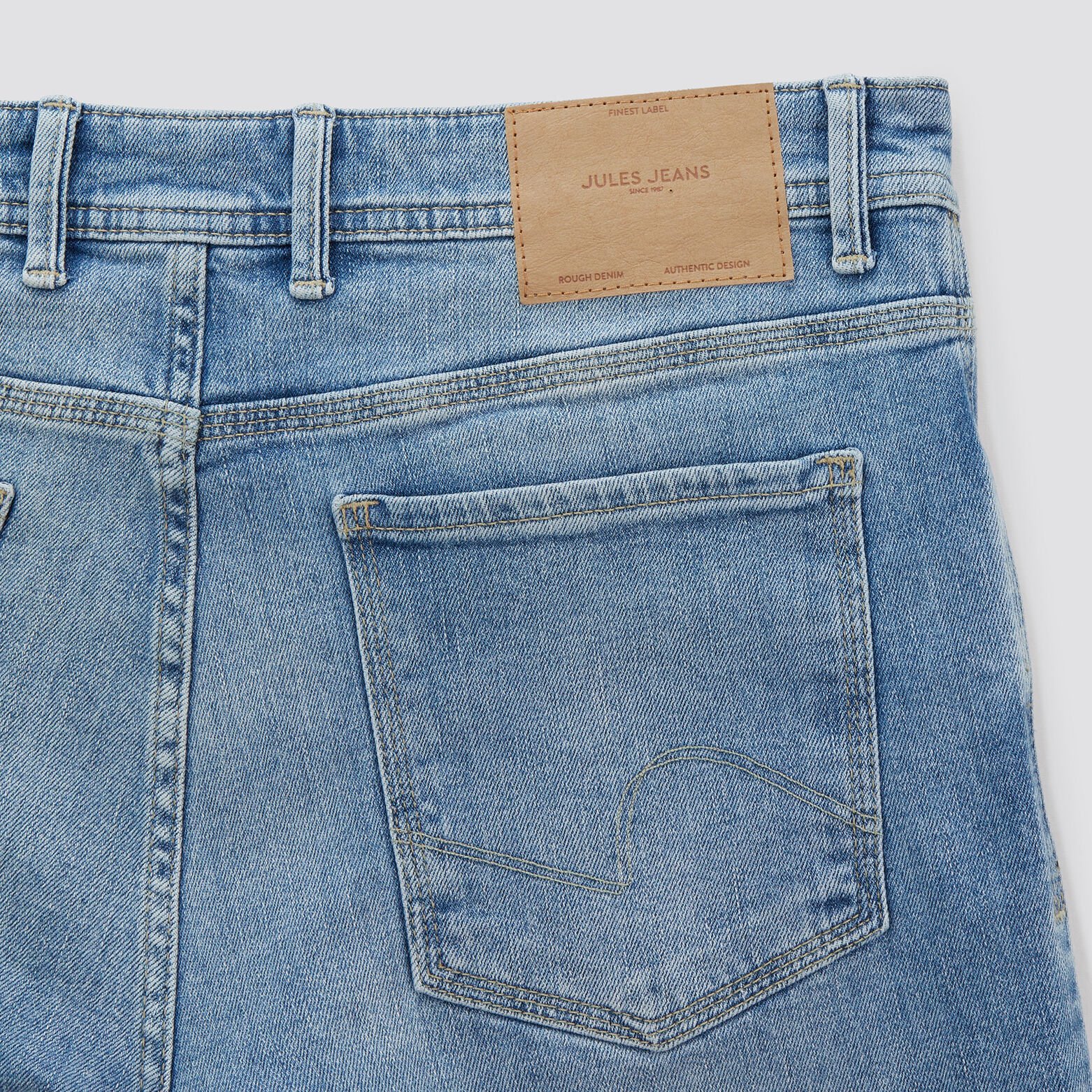 Pantacourt en jean Bleu moyen