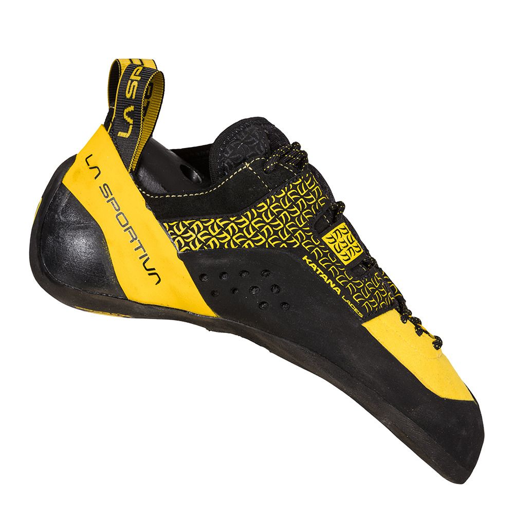 La Sportiva KATANA LACES - Chaussons escalade Homme yellow/black