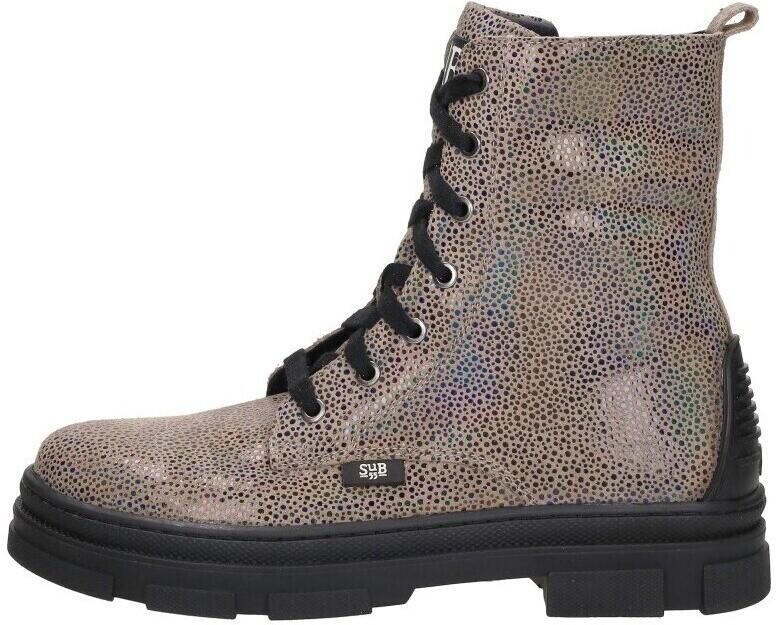 Sub55 Veterschoen hoog Veterschoen hoog beige
