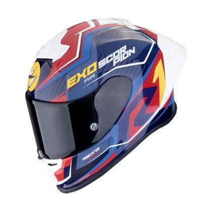 Casque Scorpion Exo EXO-R1 EVO II AIR - COUP - Bleu / Jaune