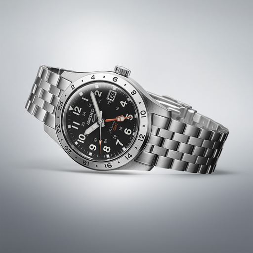 Seiko 5 Sports GMT SSK023K1 Herreur, Steel, 39 mm
