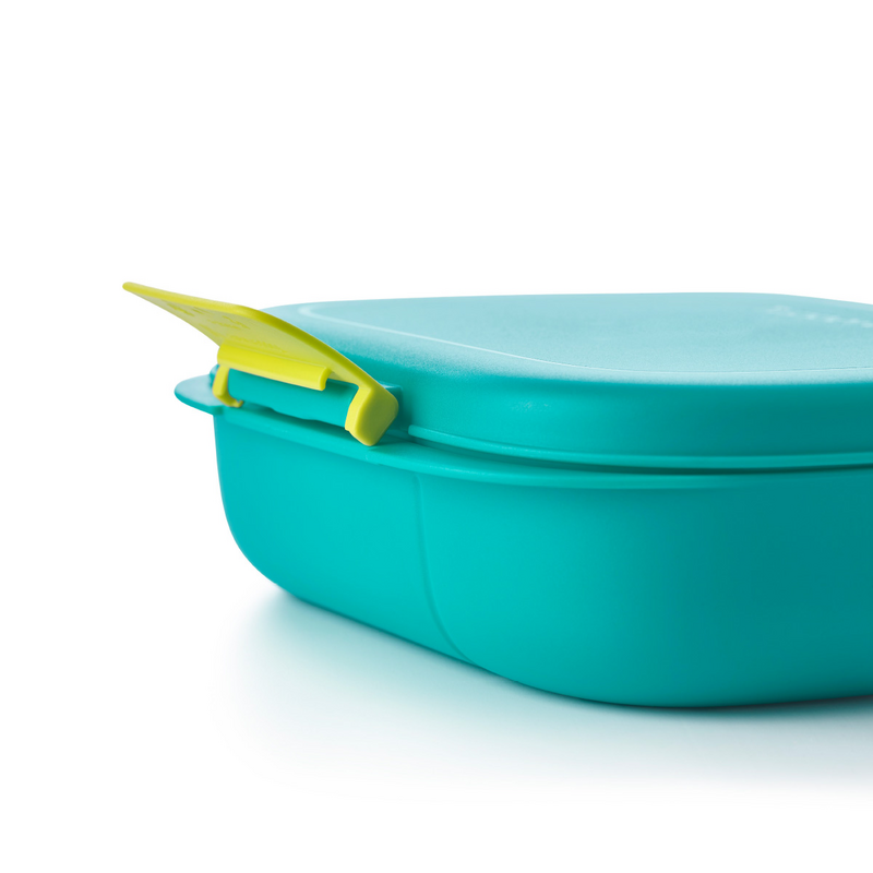 Eco+ 1-2-3 Lunchbox Die Lunchbox mit praktischer Unterteilung und Clip-Verschluss