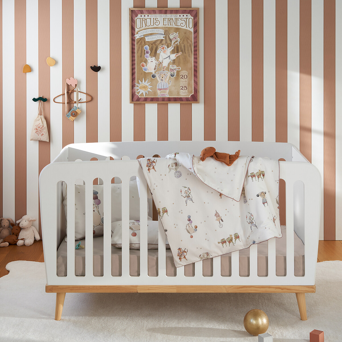 LA REDOUTE INTERIEURS<br>Cama de bebê 3 em 1 evolutiva Jimi