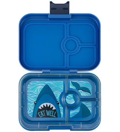 Yumbox Brotdose m. 4 Rum - Bento Panino - Monte Carlo Blue - Sha