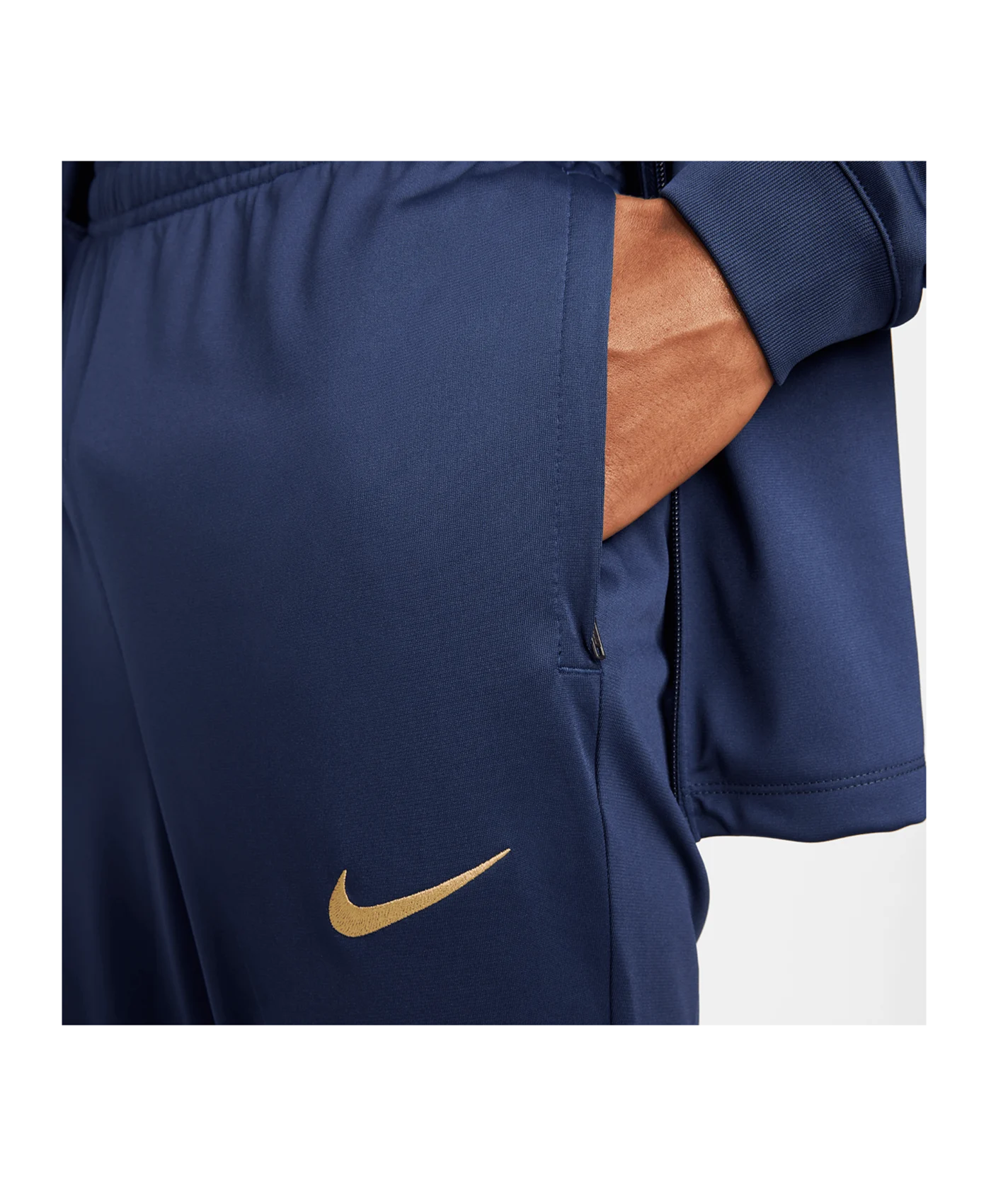Nike Frankreich Strike Trainingsanzug Blau F410