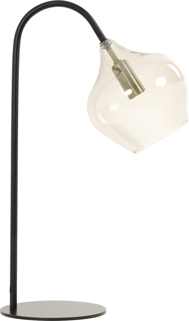 Light & Living tafellamp Rakel zwart 28 x 17 x 50,5 cm