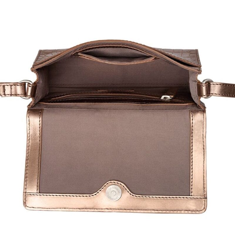 Burkely Cool Colbie Crossbody Flap Bag Bronze