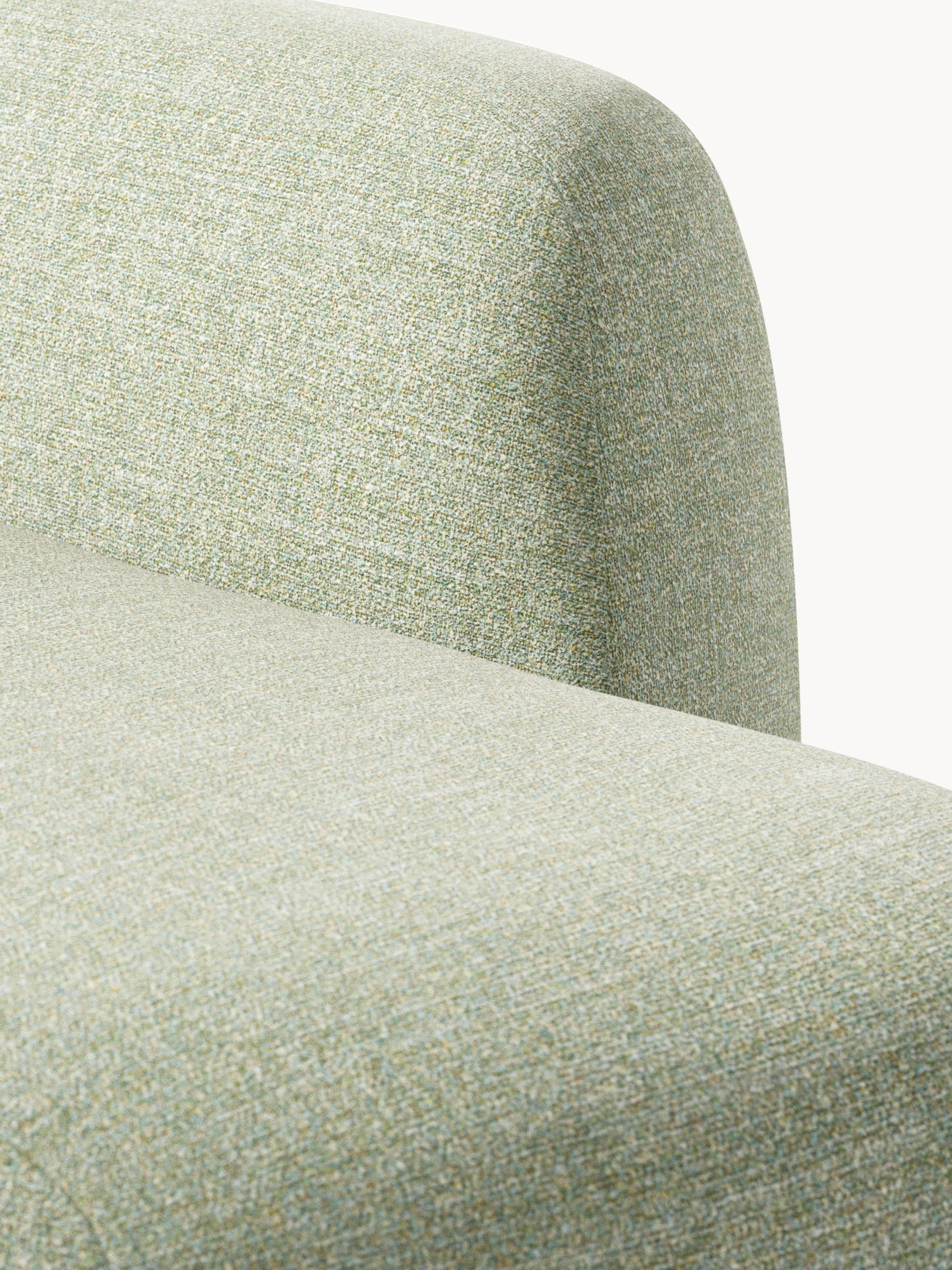 Modulaire bouclé XL hoekbank Wolke met chaise longue