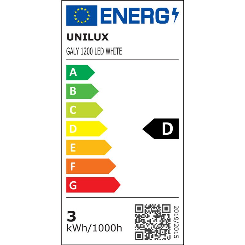 Lampe galy 1200 Unilux led blanche