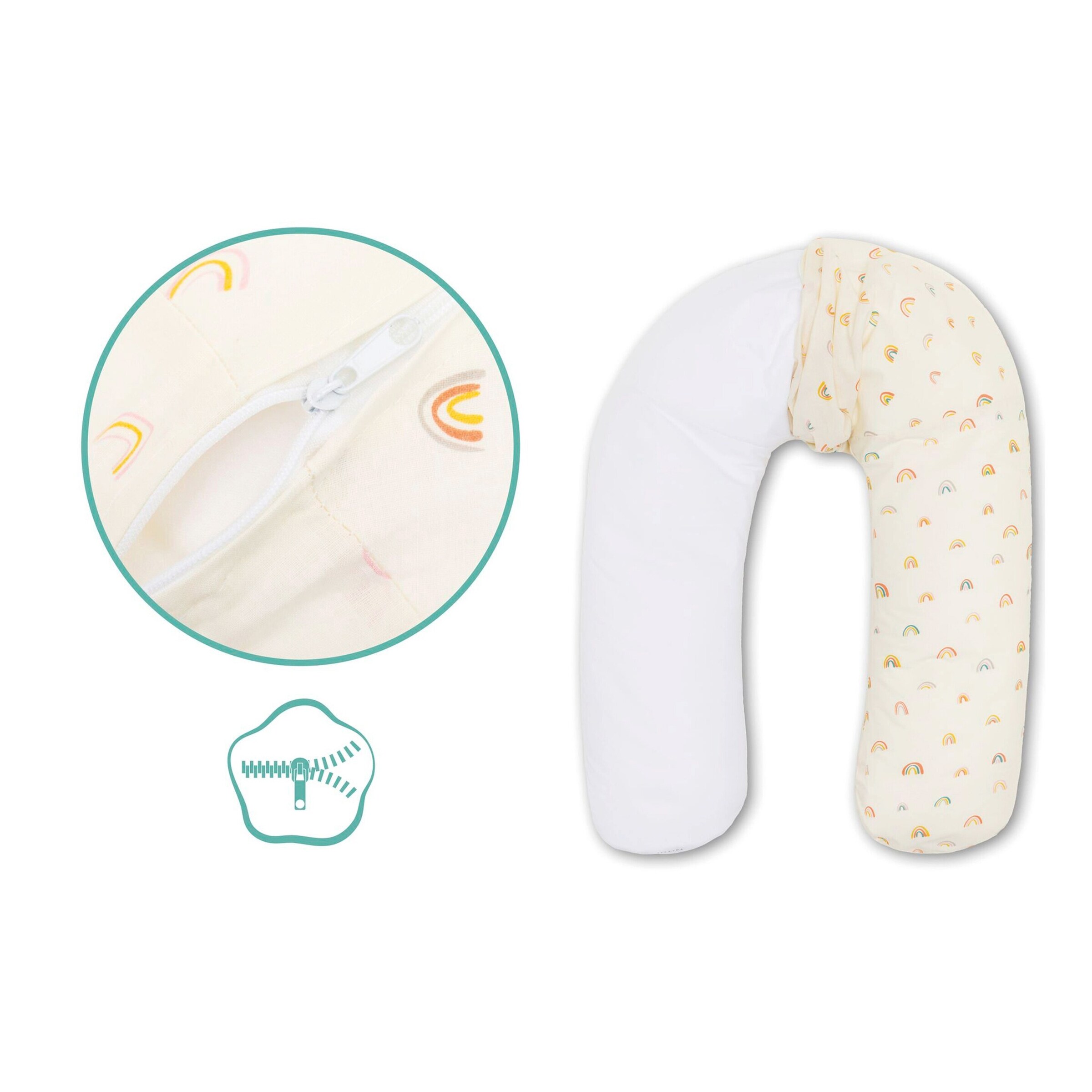 Fillikid Stillkissen 190cm beige