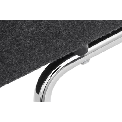Sessel Lounge Chair Hirche, Verchromt