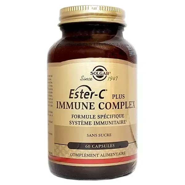Solgar Ester-C Plus Complexo Imunológico 60 cápsulas
