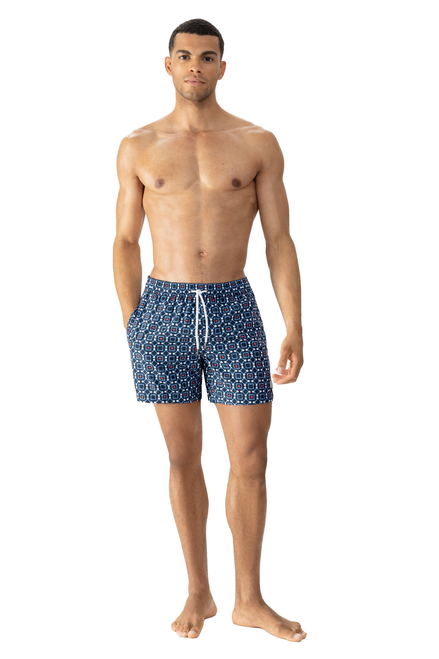 mey| Herren Badeshorts Serie Tile